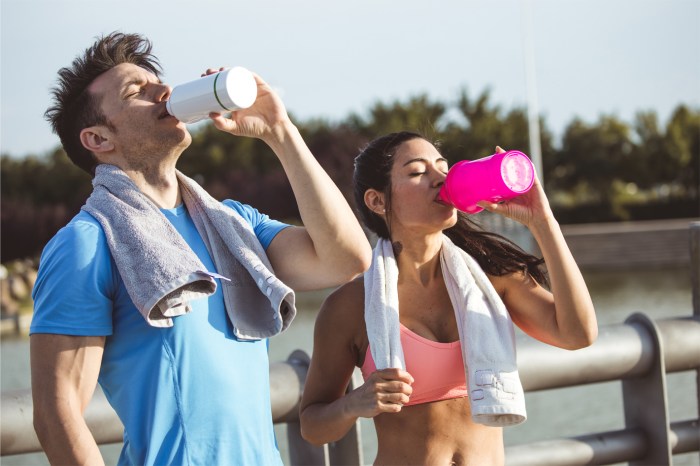 Adequate hydration strategies for marathon runners